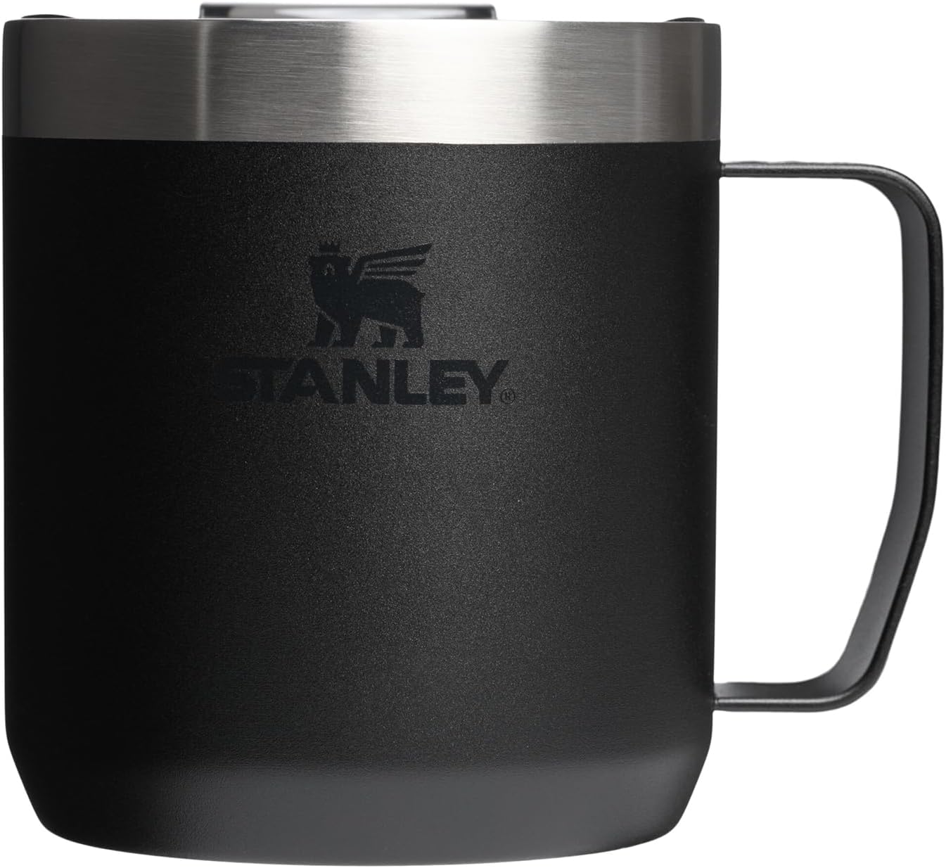 Stanley Classic Legendary Camp Mug Paslanmaz Çelik Termos Bardak, 0.35 L, Siyah 2.0