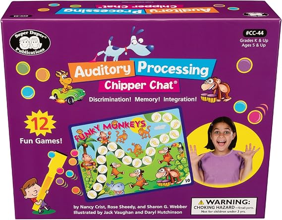 Super Duper Publications | Auditory Processing Chipper Chat | Speech Therapy