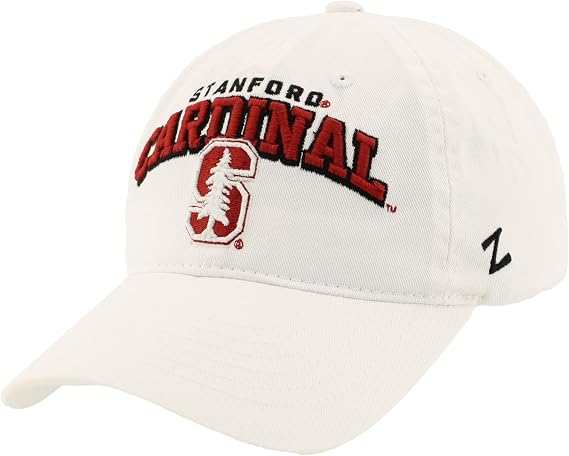 ZHATS NCAA Unisex-Adult NCAA Officially Licensed Hat Scholarship Classic White