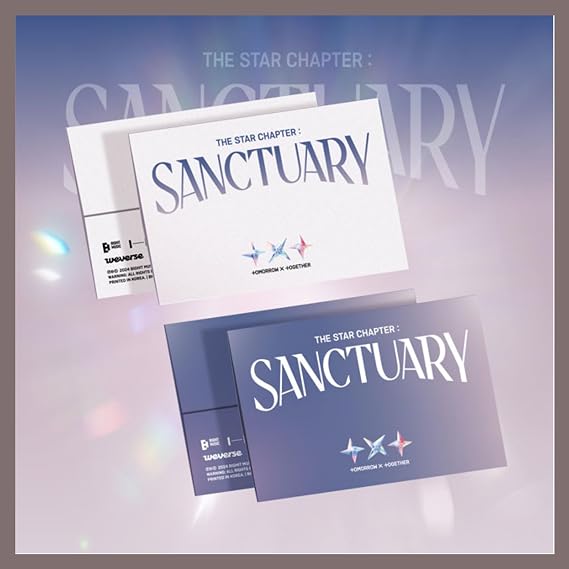 TOMORROW X TOGETHER (TXT) Album SANCTUARY - The Star Chapter (Weverse - 2-Version Set)