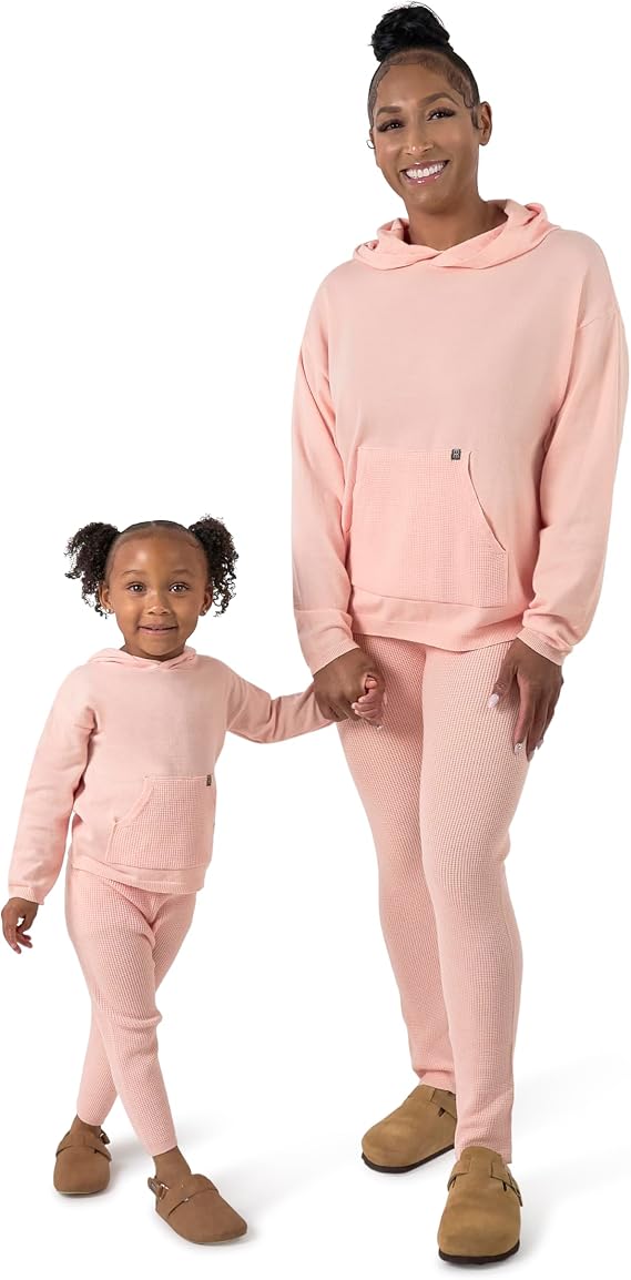 Modern Moments by Gerber Baby Girls Mommy and Me Hooded Sweater & Leggings