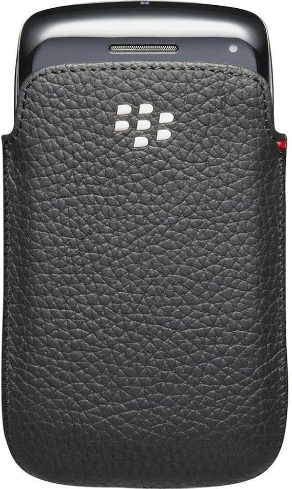 BlackBerry for Leather Pocket for BlackBerry Bold 9790 - Black/Black
