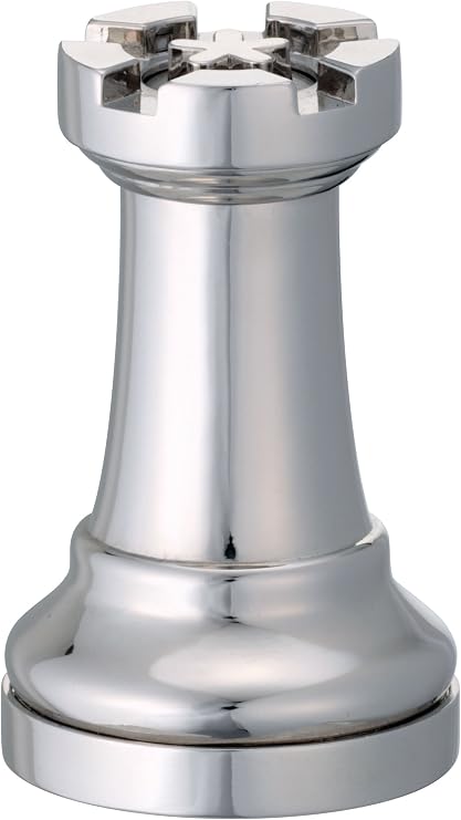Hanayama Cast Chess Silver Rook (Tower)