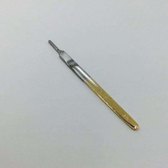 Stainless Steel Blade Handle Scalpel Golden Handle 9# Surgical Instruments