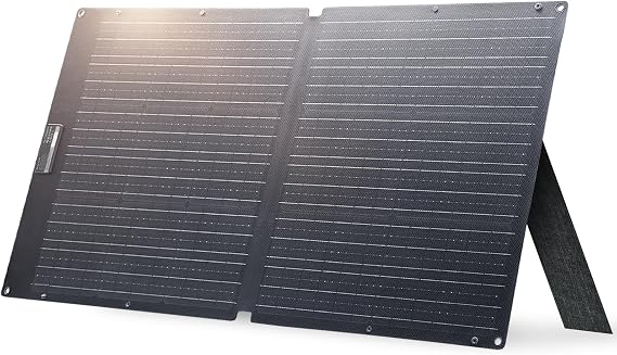 ALLPOWERS 100W SE100 Foldable Solar Panel Monocrystalline Silicon Solar Panel with 25% Efficiency IP68, Suitable for Balconies, Caravans, and Motorhomes