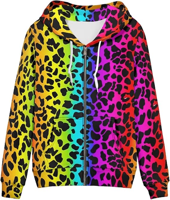 Womens Hoodies Zip Up Lightweight Long Sleeve Thin Hooded Sweathsirt Trendy Jacket