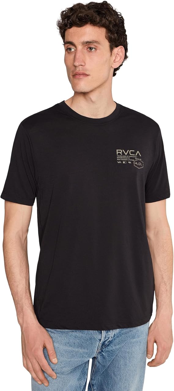 RVCA Hex Over Short Sleeve