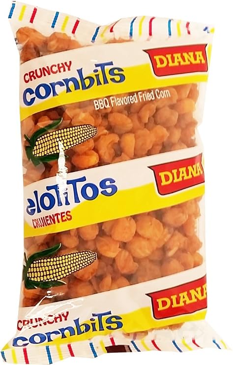 Diana Elotitos Crunchy Corn Kernel Snacks, Original BBQ Flavor, 4.05 Oz
