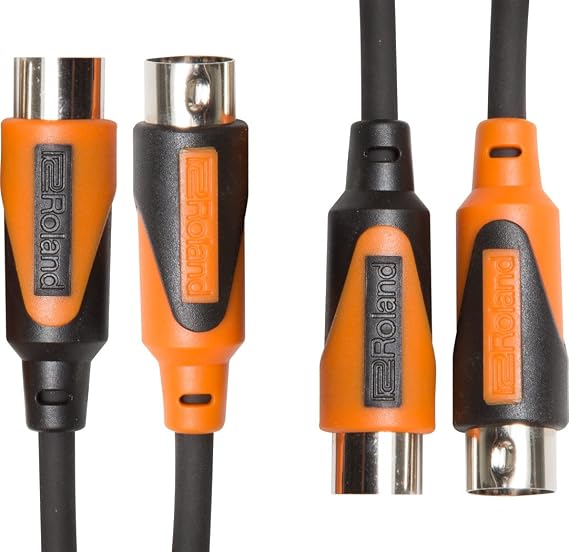 Roland Black Series Dual MIDI Cable, 10-Feet