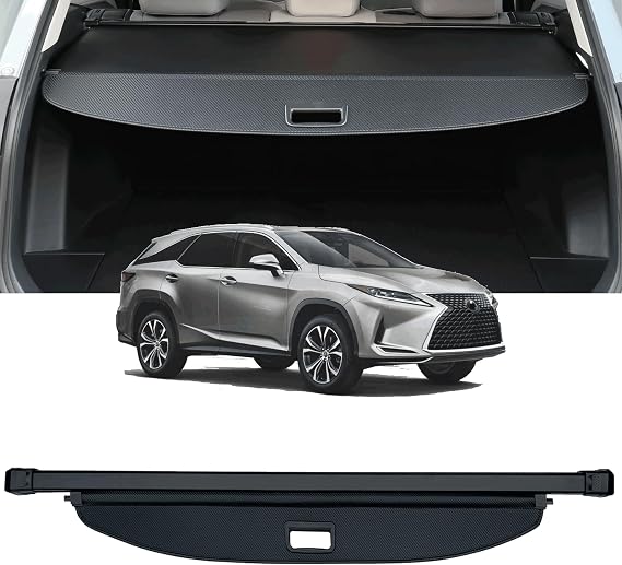 AQAE Cargo Cover Fit for Lexus RX RX350 RX450h 2016-2022 Retractable Rear Trunk Cover Trunk Security Cover Shielding Shade Accessories For RX RX350 RX450h Cargo Cover (not for RX350 L or RX450h L)