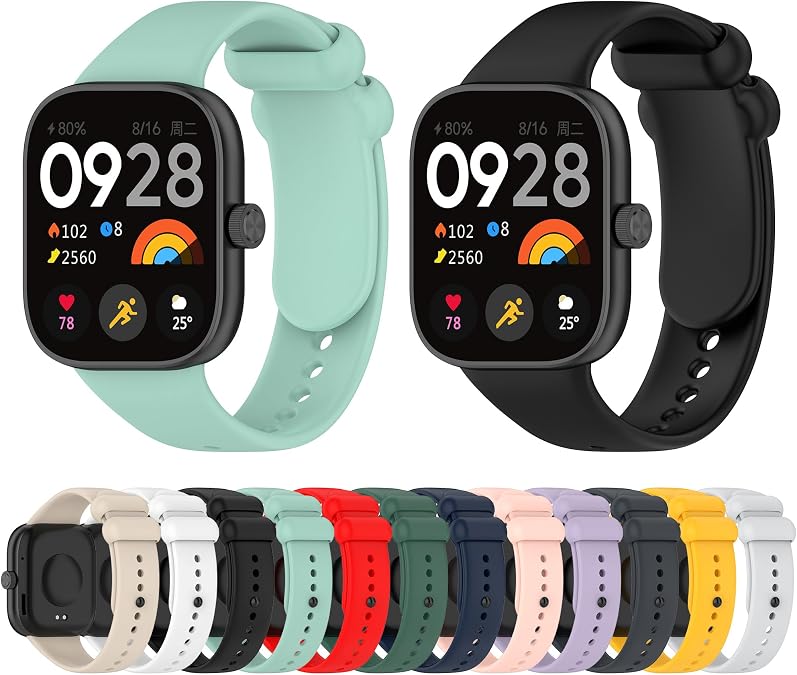 Senter Quick Release Soft Rubber Replacement band for Redmi Watch 4 Smart Watch