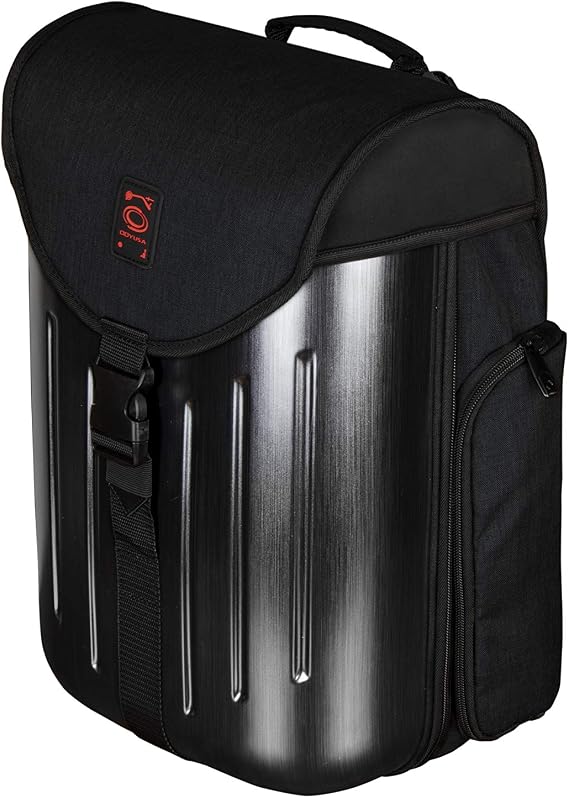 Battle Pack Hard Shell DJ Backpack -Black