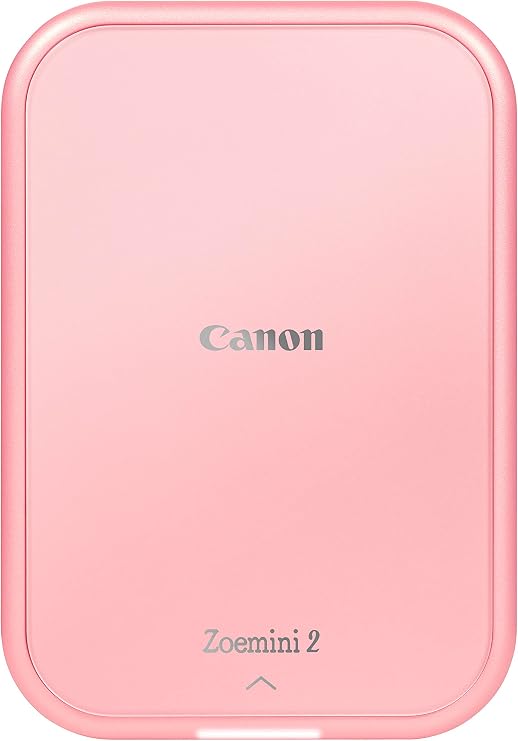 Canon Zoemini 2: Büyük anlar, mini baskılar – kompakt, kablosuz fotoğraf yazıcısı – akıllı telefondan anında baskı – Bluetooth 5.0 & C tipi hızlı şarj – seyahat için ideal (pembe altın)