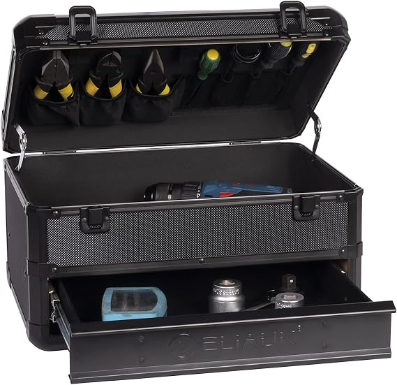 E ELIAUK Tool Box Tool Organizer Storage Cabinet Carry Case Toolbox with Drawers