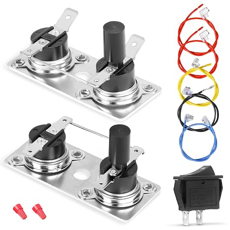232306 Thermostat Limit Switch Kit for Suburban RV Water Heater SW | High Temperature Resistant Plastic And Metal Materials, Intelligent Safety Protection, Replace 232282,233534,525007