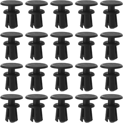 The Lord of the Tools 20PCS Car Panel Door Sill Trim Clips Boot Lid Lining Clips 51498166702 for E36 E38 E39 E46 E61 E63 E64 E65 E66 E71 E81 E82 E87 E88 E92 E93