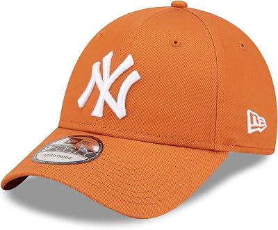 New Era NY Yankees League Essential 9FORTY Adjustable Cap - Orange