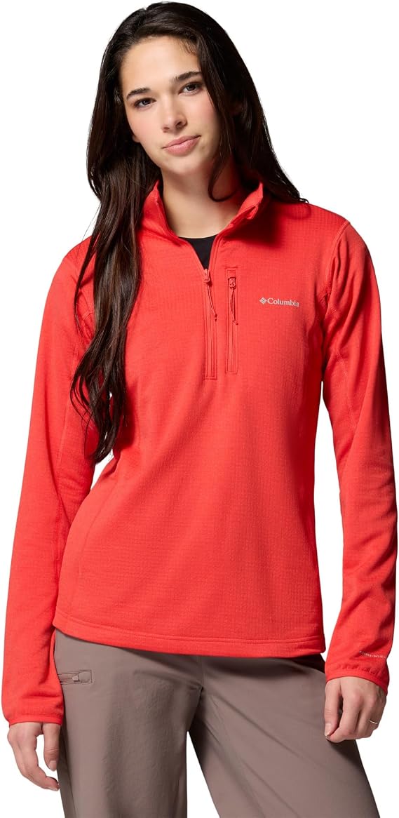 Columbia Women's Essential Hike Grid Fleece Half Zip