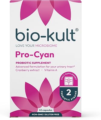 Bio-Kult Pro-Cyan | Cranberry Extract  Vitamin A | Urinary Tract & Immune Support | Advanced Multi-Action Formula | 45 Capsules