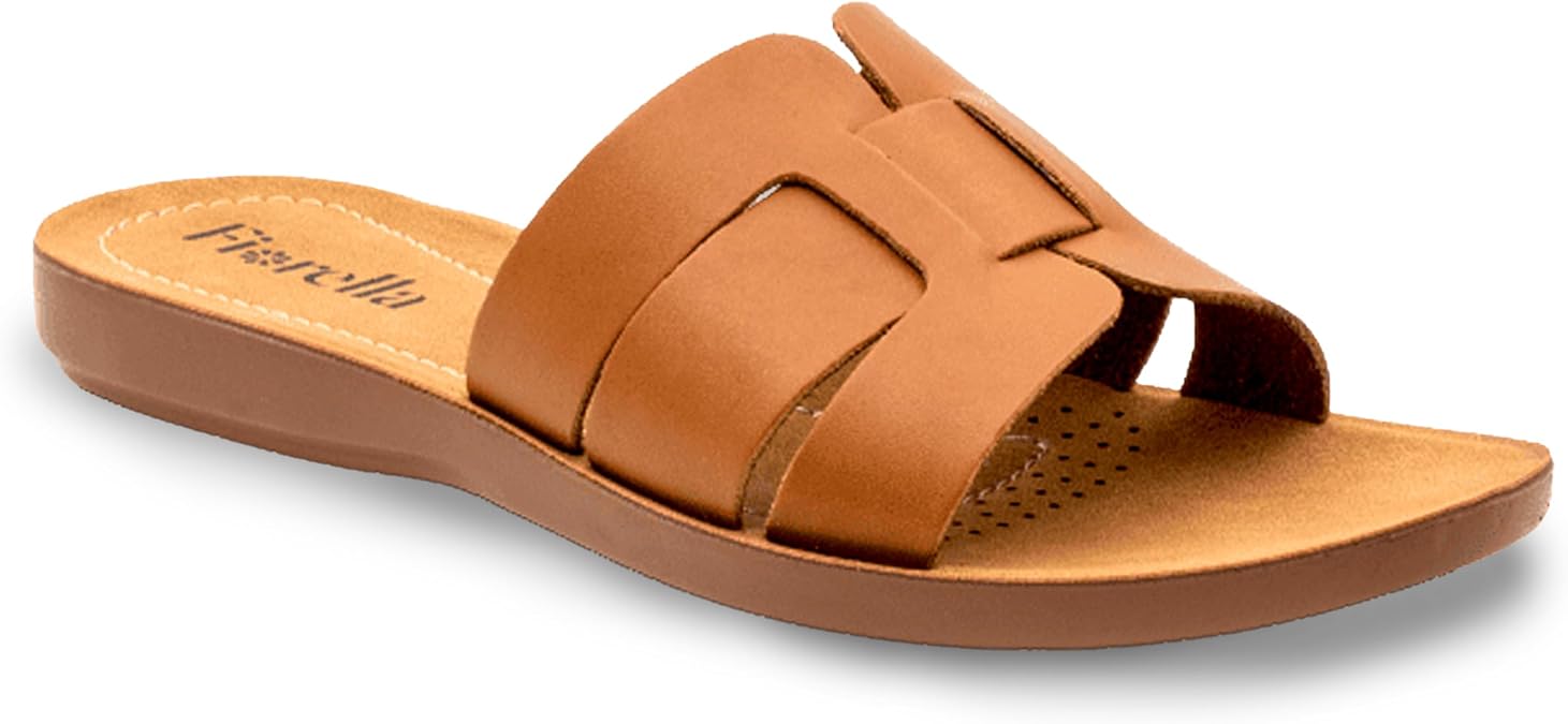 FIORELLA Sandals Women Womens Sandals Comfortable Slides Dress Shoes for Women | Lightweight Summer Shoes Slip-On Flats