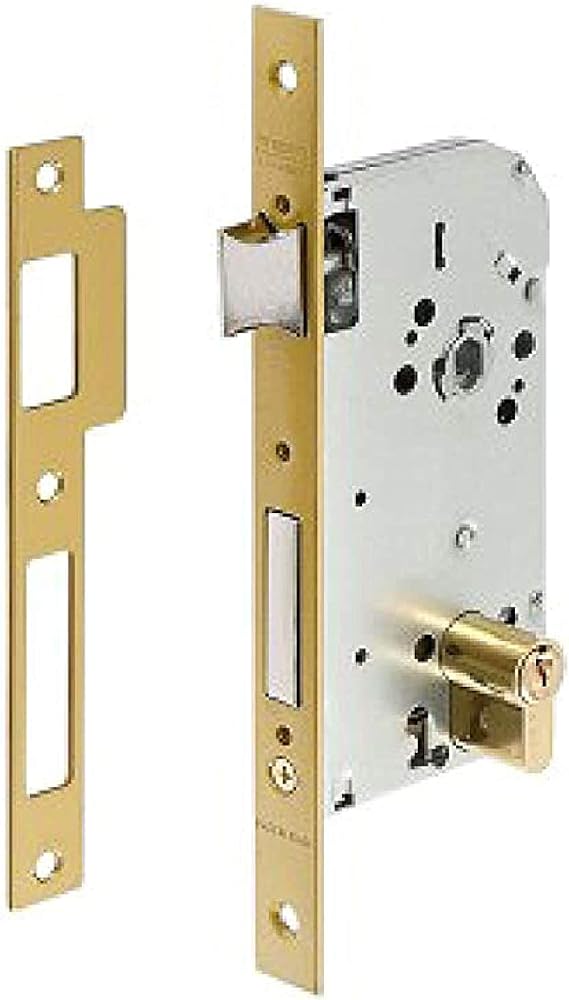 Tesa Assa Abloy 13048 CHL Lock Galvanised for Wooden Doors