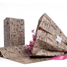 Bimotif Wrapping paper, newspaper printing, 70x100 cm 5 pieces