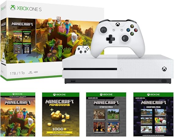Xbox One S 1Tb Console - Minecraft Creators Bundle Discontinued