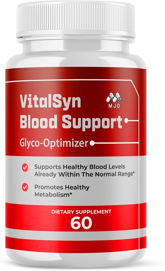 Vitalsyn Blood Support Capsules, Advanced Formula Supplement (60 Capsules)
