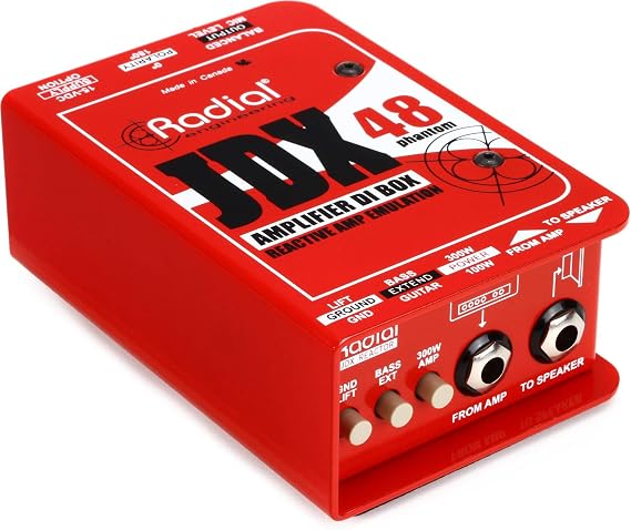 Radial JDX 48 1-Channel Active Instrument Direct Box