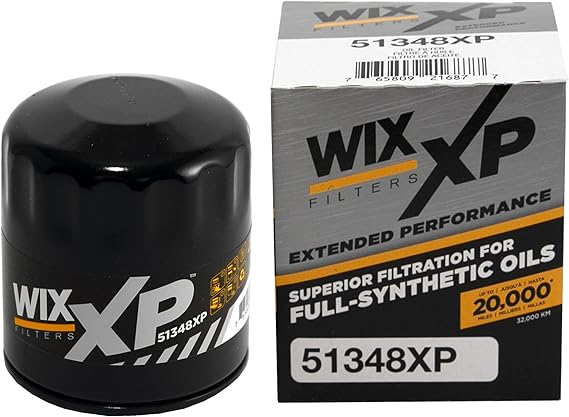 WIX 51348XP WIX XP Oil Filter Replacement, Built for Synthetic Oil - Compatible With Various Chrysler/Dodge/Jeep, GM, Saturn Lexus, Saab, Suzuki, Toyota, Ford, Lincoln, Mercury, Land Rover, Mazda, VW