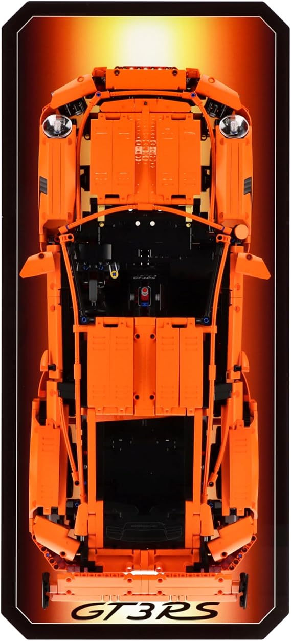 Luxury Wall Display for Lego Technic 42056 Porsche 911 GT3 RS