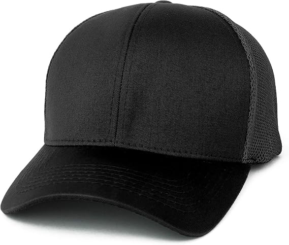 Trendy Apparel Shop Oversize XXL Structured Trucker Mesh Baseball Cap