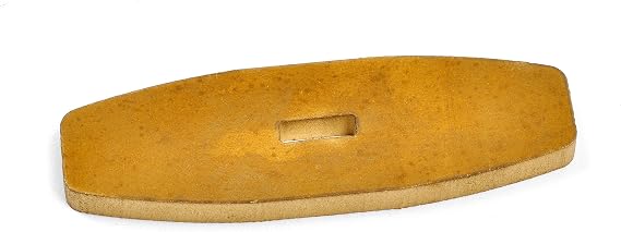 Brass Knife Guards - Medium Cornered Oval NG580