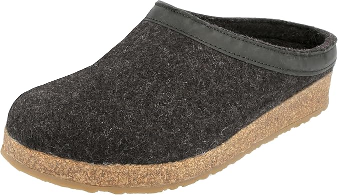 HAFLINGER GZL Clog - Charcoal, 43