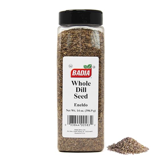 Badia Dill Seed Whole, 14 oz Spice for Pickling