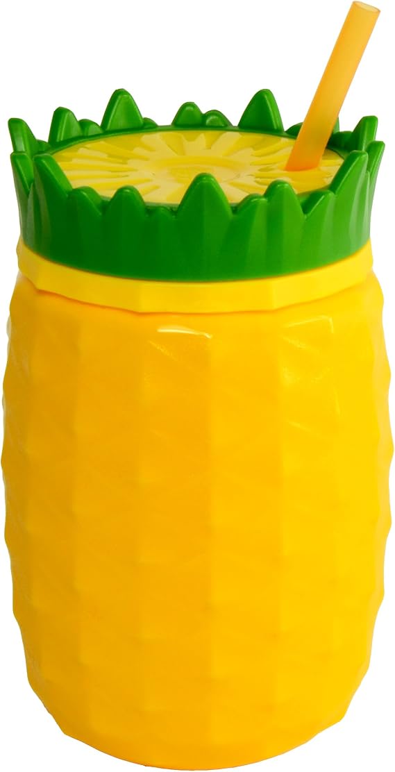 Cool Gear Pineapple Chiller, 16 oz, Yellow