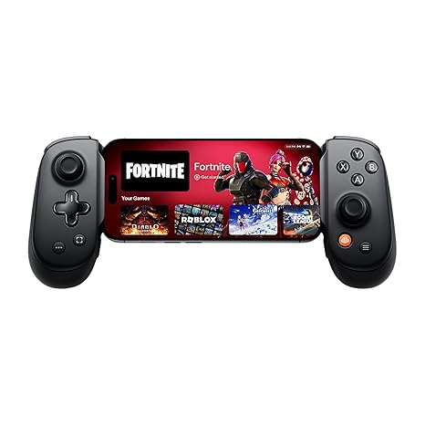 BACKBONE Pro Mobile Gaming Controller for iPhone 15/16 Series+ and Android USB-C &amp; Bluetooth Play Anywhere on Any Screen Premium Quality &amp; Pro-Level Comfort Android &amp; iPhone Game Controller