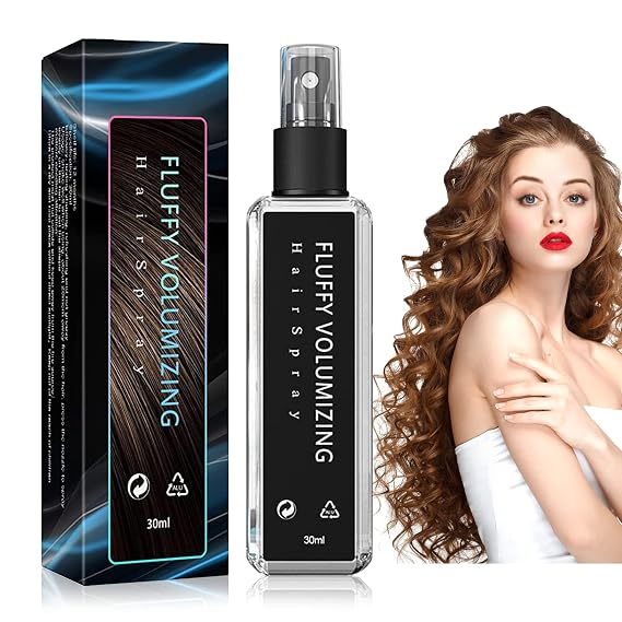 100ml Fluffy Volumizing Hair Spray, Extra-Volume Magic Spray, Instant Volumizing with Non-Greasy & Non-Sticky, Long-lasting Bright, Suitable For All Hairstyles