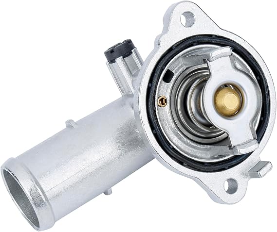 Upgrade Aluminium Thermostat Housing Assembly(1PCS).Replaces part # 5184651AF 902-852 5184651AH.Fit for Dodge Durango 2011-2015,Grand Cherokee 2011-2015, Wrangler JK 2012-2018.