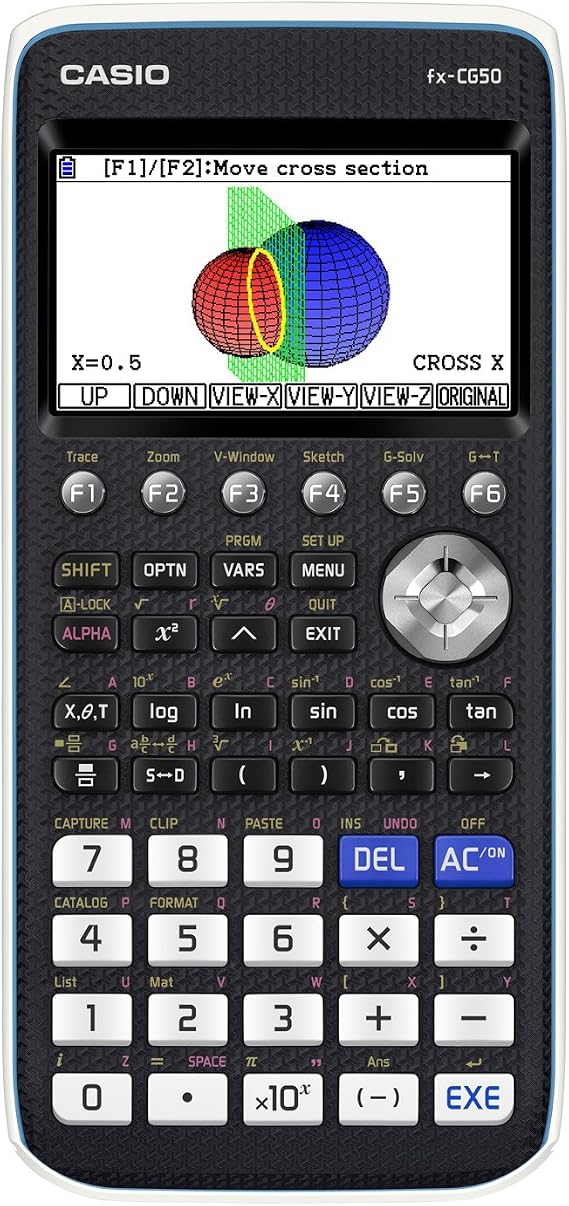 Casio Prizm FX-CG50 Color Graphing Calculator | Color graphing calculator for high school & college math, science and engineering