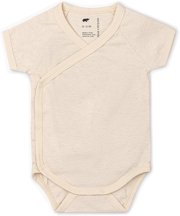 Monica + Andy Baby-Boys Baby Organic Long Sleeve Lucky Bodysuit