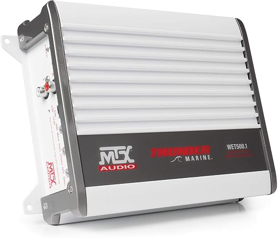 MTX Audio WET500.1 Thunder Marine 500W x 1 @ 2 Class D Marine Grade Amplifier