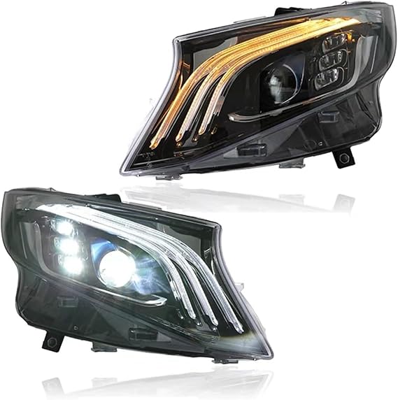 Headlight Assemblies Headlight Assembly for Benz For VITO For W447 For V260 2016-2021 Car Head Lamp(A)