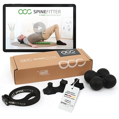 SPINEFITTER by SISSEL Extension Kit | Extends by 4.7 inches | Ideal for Travel & Office | Fascia Release & Spine Mobilization | Max. User Weight: 330 lbs | Includes Connector & Instructions