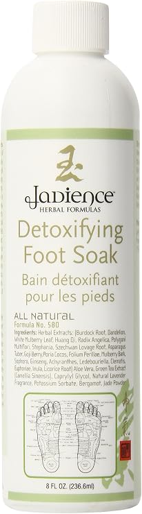 JADIENCE Detox Foot Bath for Foot Spa Stress Relief, Anxiety, Headaches, Restless Legs & Sore' - 8oz 4-8 Treatments