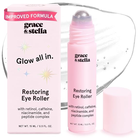 grace & stella Award Winning Under Eye Brightener Roller