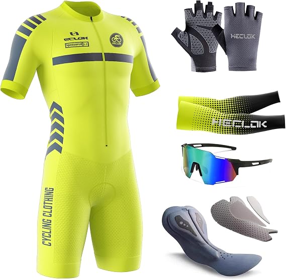 Men's Triathlon Tri Suit,Short Sleeve One-Piece Trisuit,Men's Zipper Cycling Jerseys,Pattern Can Be Customized