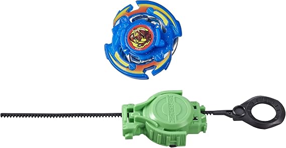 Beyblade Burst Rise Slingshock Crystal Dranzer F Starter Pack - Right-Spin Battling Top Toy and Right/Left-Spin Launcher, Ages 8 and Up