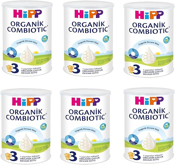 Hipp 3 Organic Combiotic Continuation Milk 350 gr 6 Pieces