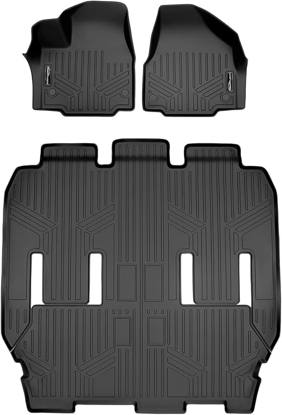 MAXLINER 3 Row Liner Set Compatible with 2017-2020 Chrysler Pacifica